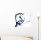 Grey smoke Wall Mural