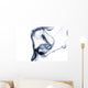 Grey smoke Wall Mural