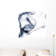 Grey smoke Wall Mural