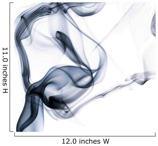 Grey smoke Wall Mural