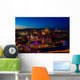Aerial Las Vegas Strip at Night Wall Decal