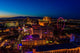 Aerial Las Vegas Strip at Night Wall Decal