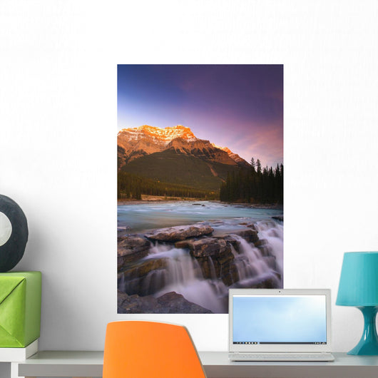 Mount Kerkeslin, Jasper National Park, Alberta, Canada Wall Mural