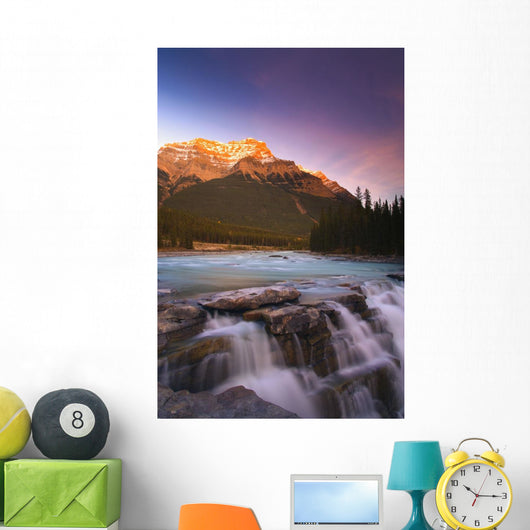 Mount Kerkeslin, Jasper National Park, Alberta, Canada Wall Mural