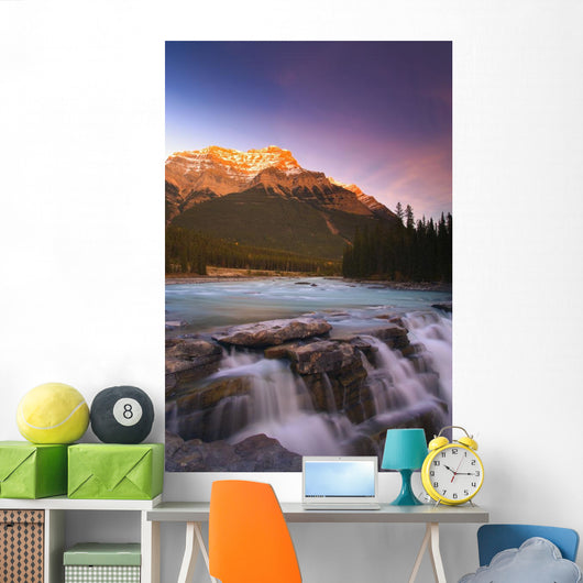Mount Kerkeslin, Jasper National Park, Alberta, Canada Wall Mural