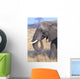 Bull Elephant Wall Mural