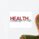Health Wall Decal