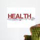 Health Wall Decal