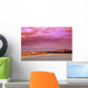 Sunset Over A River Wall Mural