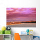 Sunset Over A River Wall Mural