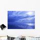 Blue Waterscape Wall Mural