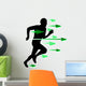 Silhouette Sport Wall Mural
