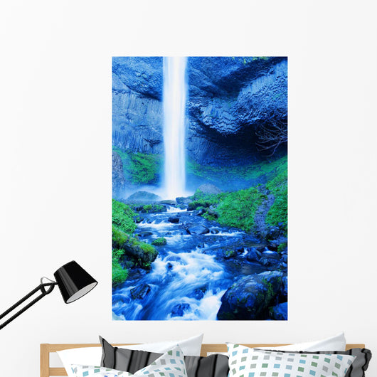 Elowah Falls, Oregon, Usa Wall Mural