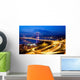 Night Scenes Tsing Ma Wall Mural