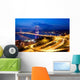 Night Scenes Tsing Ma Wall Decal Design 2