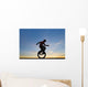 Man On Unicycle Wall Mural
