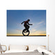 Man On Unicycle Wall Mural