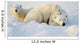 Polar Bears Wall Mural