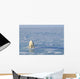 Single Polar Bear Wall Mural
