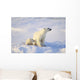 Polar Bear With Cub Wall Mural