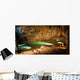 Underground Cave Interior with Wall Decal