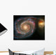 The Whirlpool Galaxy And Companion Galaxy Wall Mural