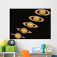 Views Of Saturn Over The Years Wall Mural