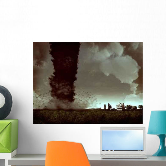 Tornado Wall Decal Design 3