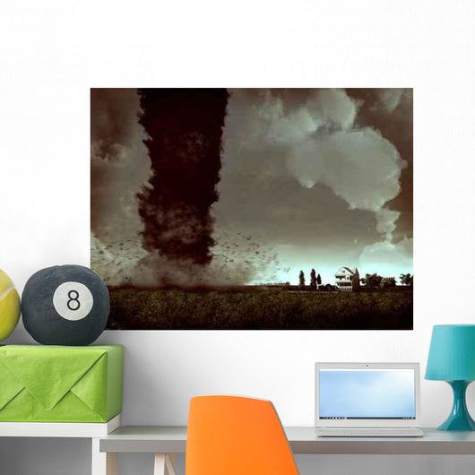 Tornado Wall Decal Design 3