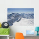 Skiing Monte Rosa Wall Decal