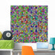 Colorful Stained Glass Pattern Wall Decal
