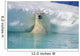 Polar Bear In Water Wall Mural
