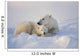 Polar Bear Sow With Cub Wall Mural