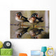 Pair Of Wild Birds Wall Mural