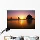 Sunset At Cannon Beach Wall Mural
