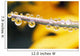 Yellow Flowers Reflected In Dew Drops Wall Mural