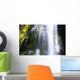 Falls With Blur Motion Wall Mural