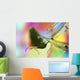 Close-Up Of Praying Mantis Wall Mural