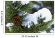 Snow On A Tree Wall Mural