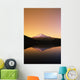 Sunset At Trillium Lake, Mt Hood, Oregon, Usa Wall Mural