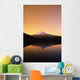 Sunset At Trillium Lake, Mt Hood, Oregon, Usa Wall Mural