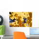 Vine Maples Leaves In Autumn Wall Mural