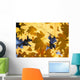 Vine Maples Leaves In Autumn Wall Mural