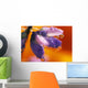 Reflection Of Flower In Dew Drops Wall Mural