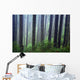 Trees In Fog Wall Mural