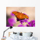 Orange Butterfly Wall Mural
