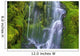 Waterfall Over Moss-Covered Rocks Wall Mural