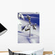 Heavy Snow On Young Pine Tree Wall Mural
