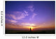 Luminous Sky Behind Distant Lighthouse Wall Mural