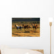 Wild Horses Running Together Wall Mural
